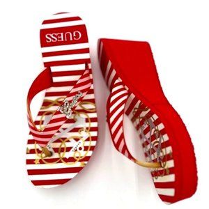 Guess Wedge Sandle Flip Flops